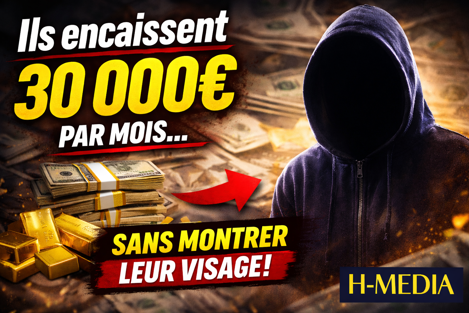 Ils gagnent des milliers par mois… sans jamais montrer leur visage