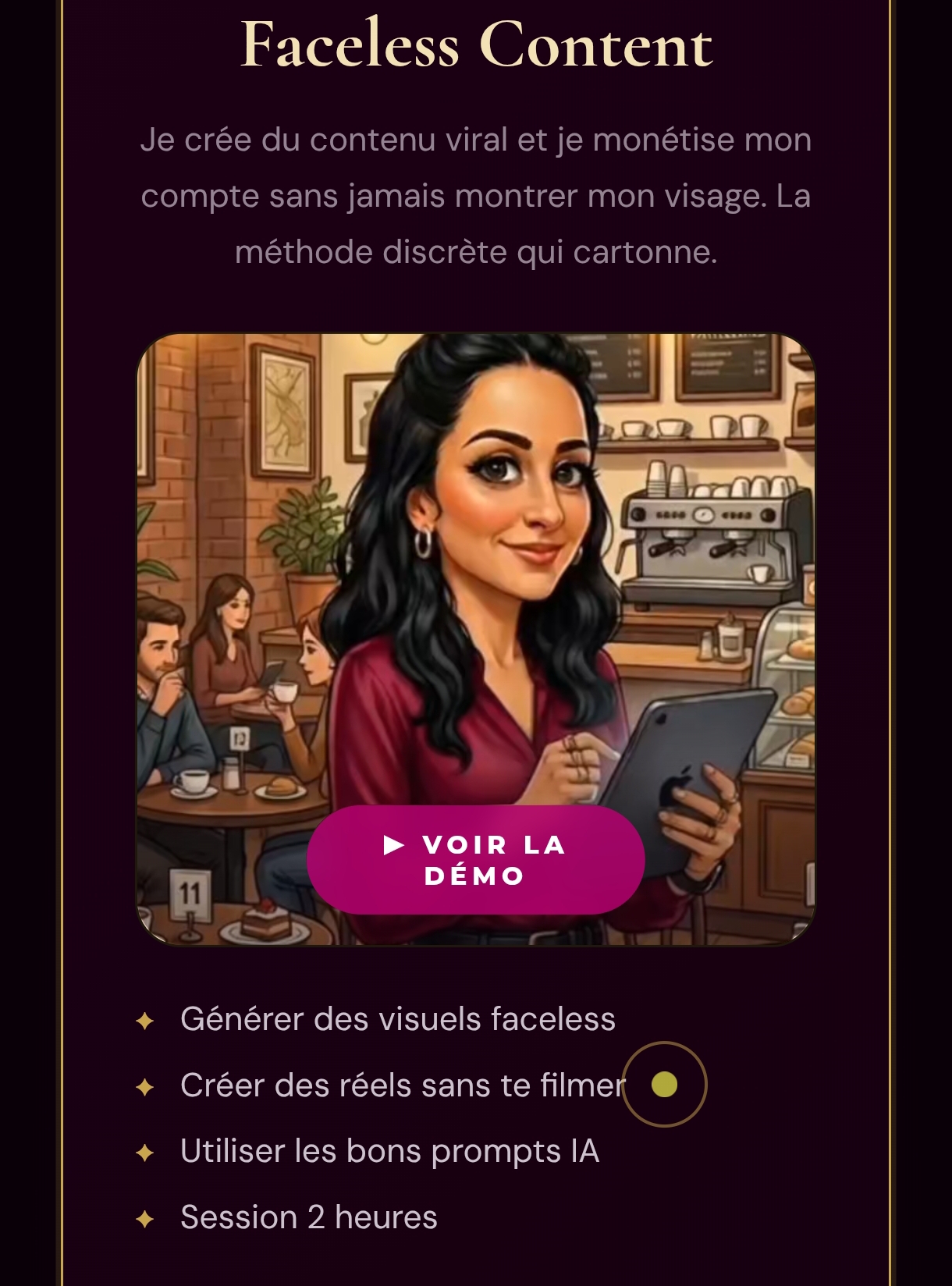 Formation Faceless Content