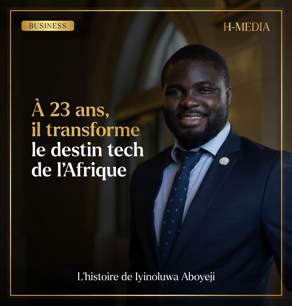 A 23 ans , il transforme le destin de la tech en Afrique : l&rsquo;histoire de Iyinoluwa Aboyeji